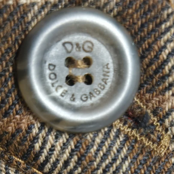 Dolce & Gabbana Plaid Skirt SZ 44 ITÀLY NEW